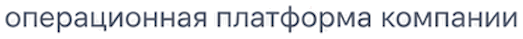 Операционная платформа компании